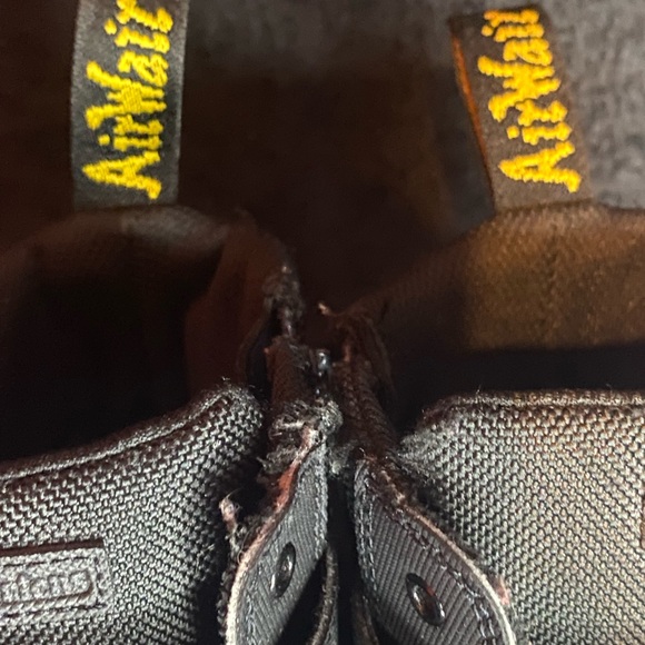 Trendy Black Ankle Boots with Yellow Highlights - Picture 6 of 8